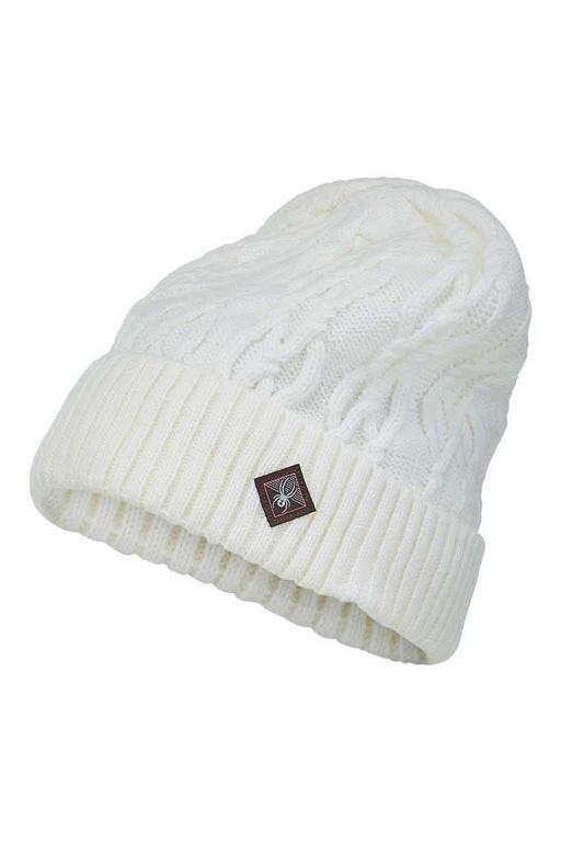 Sombrero Spyder Cable Knit Blancos Para Mujer Mexico MX69470